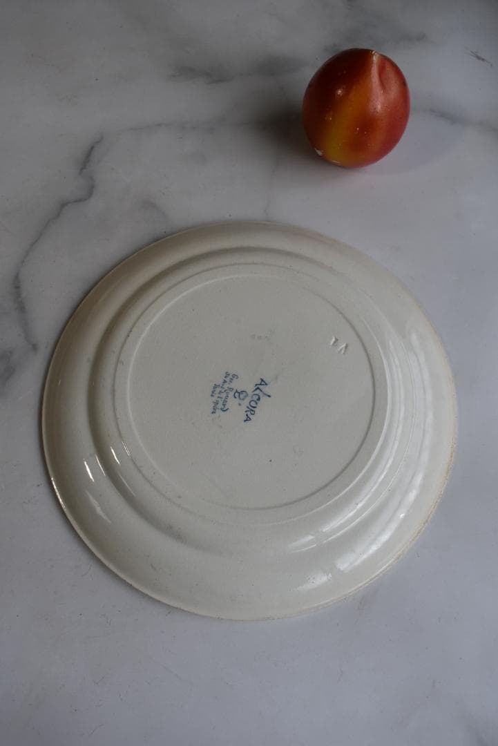 希少2枚組　パリ・オペラ窯　プレート平皿　フランスアンティーク