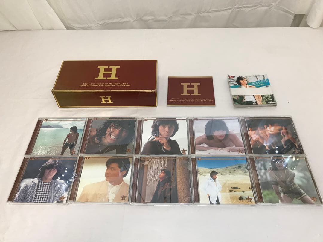 西城秀樹35周年記念ボックス Complete Singles1972-1999