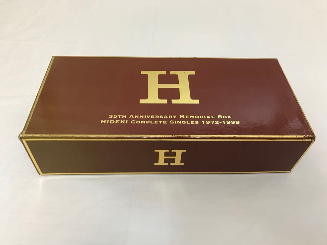 西城秀樹35周年記念ボックス Complete Singles1972-1999