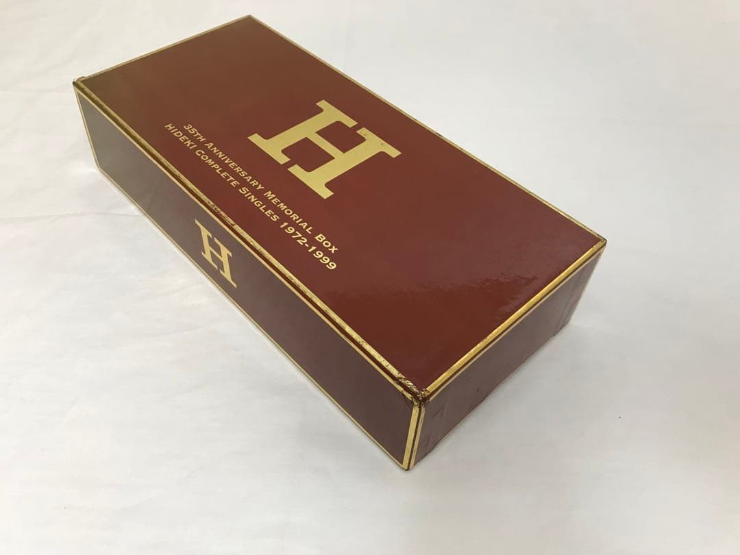 西城秀樹35周年記念ボックス Complete Singles1972-1999