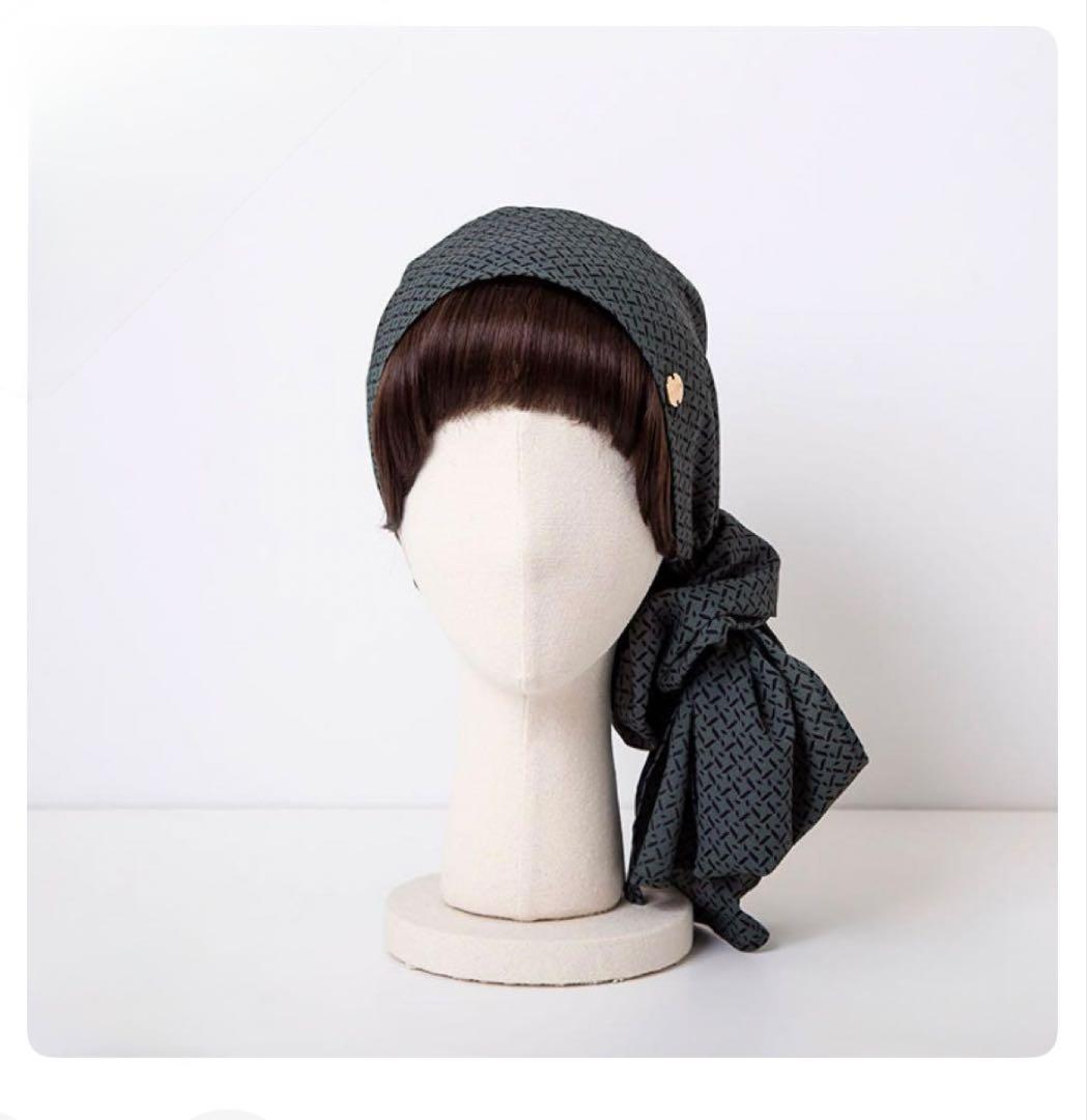 barenバレン　前髪ウィッグ付き ケア帽子 スカーフ 医療用 脱毛 抗がん剤