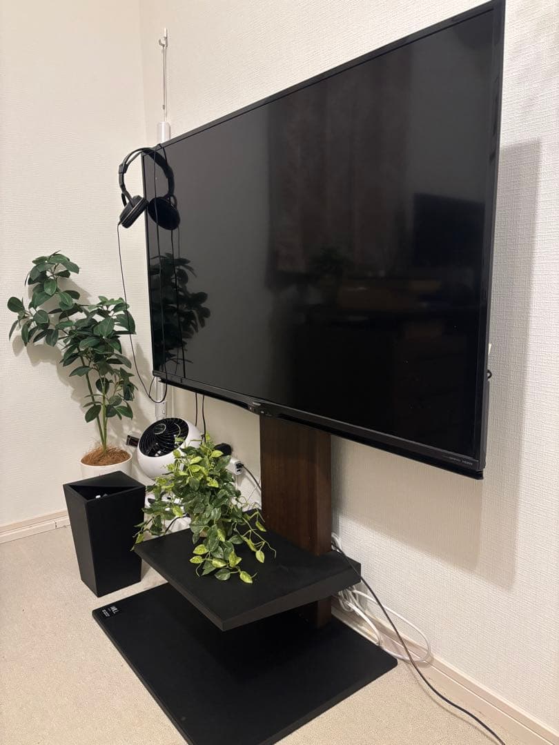 WALLインテリアテレビスタンドV2ロータイプ