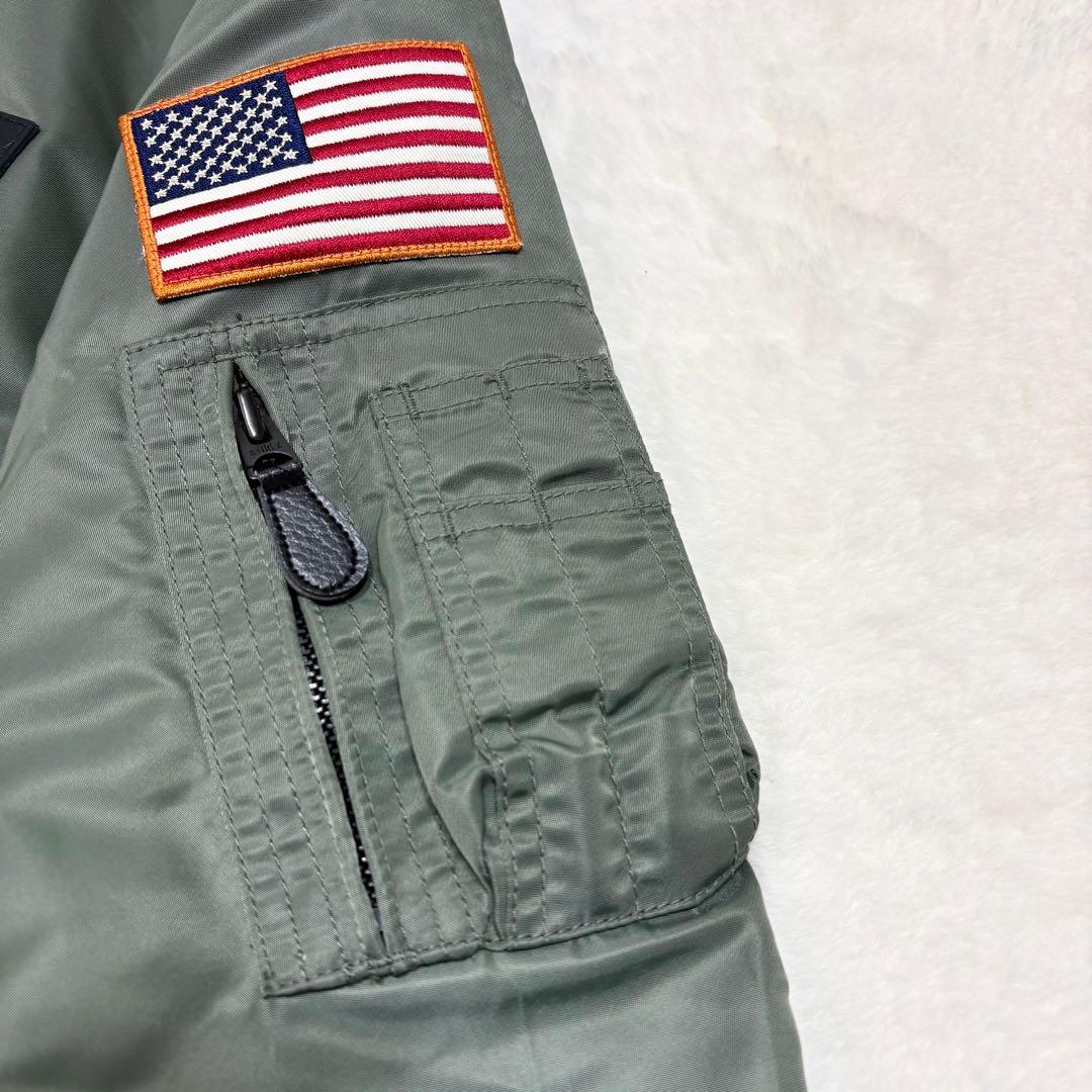 AVIREX CWU36P フライトジャケット トップガン セージグリーン M