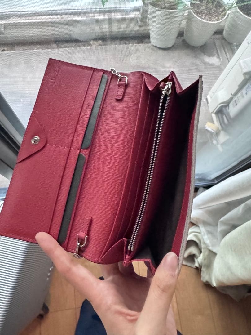 Fendi グレー クラッチバッグ