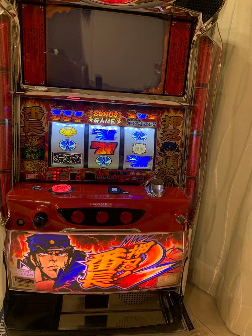 押忍！番長2 パチスロ機　押忍番長　実機　スロット　メダル不要　ジャンク品