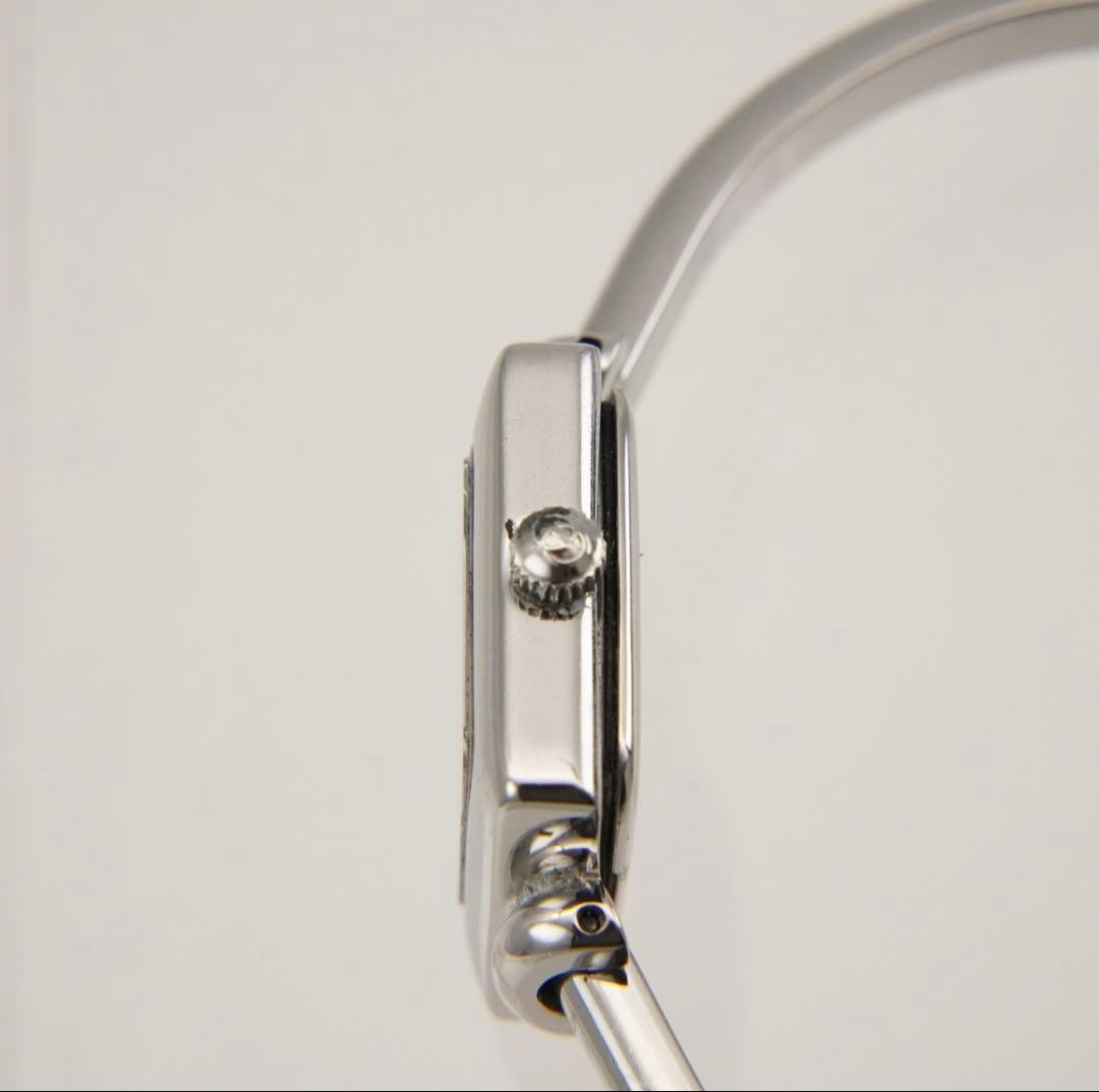 【新品電池•回路検査済】GUCCI グッチ 1900L スクエア 腕時計 銀