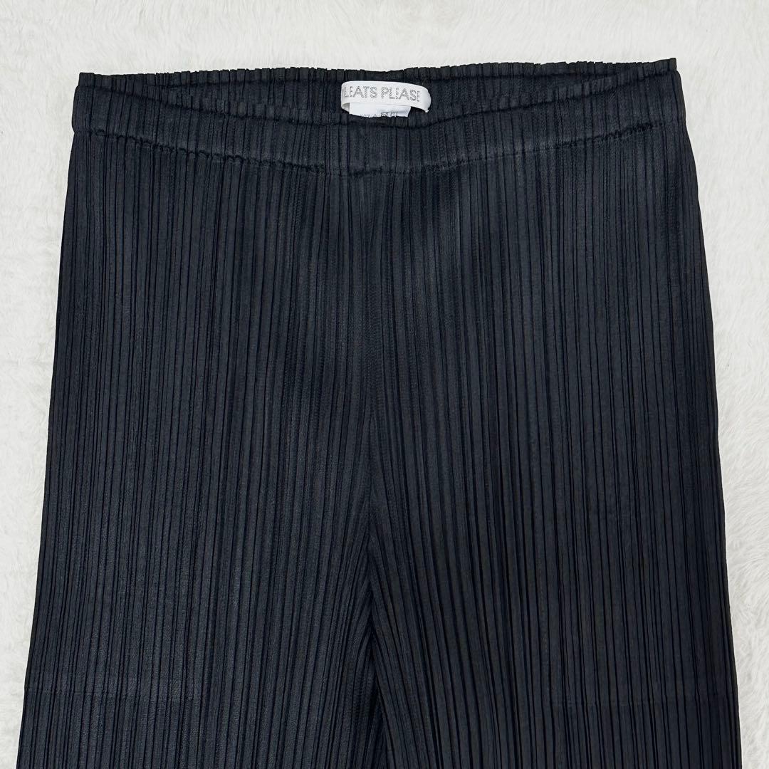 美品✨PLEATS PLEASE プリーツプリーズ パンツ ブラック サイズ2