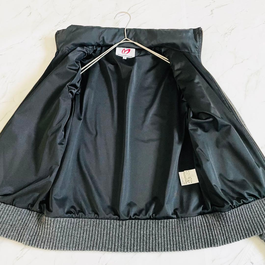 【日本製】マスターバニーエディション　ニットジャケット 裏地付きフード収納