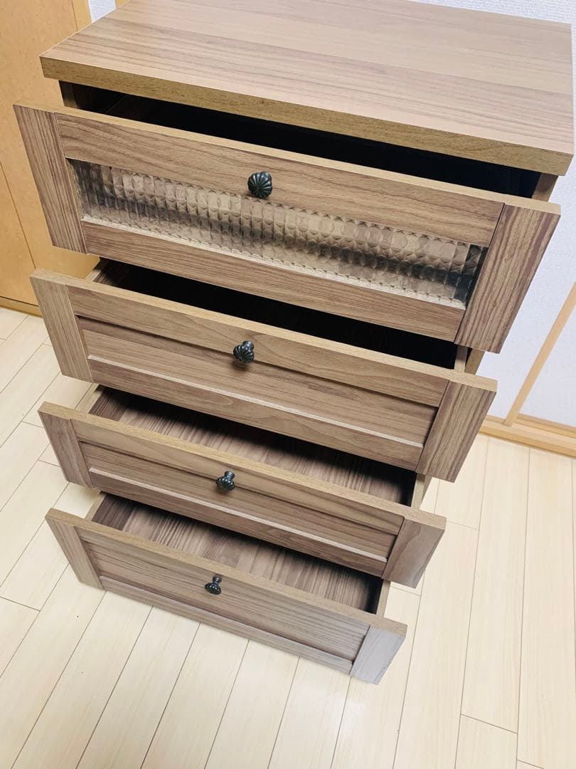 チェスト　4段　引き出し　収納