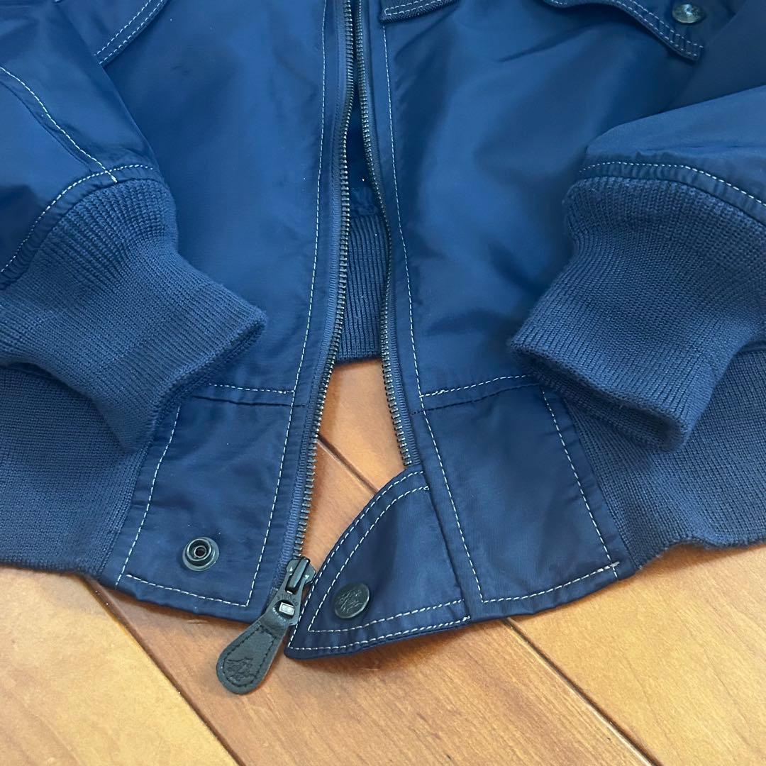 【美品】TEDMAN テッドマン L-2B フライトジャケット 42 ネイビー