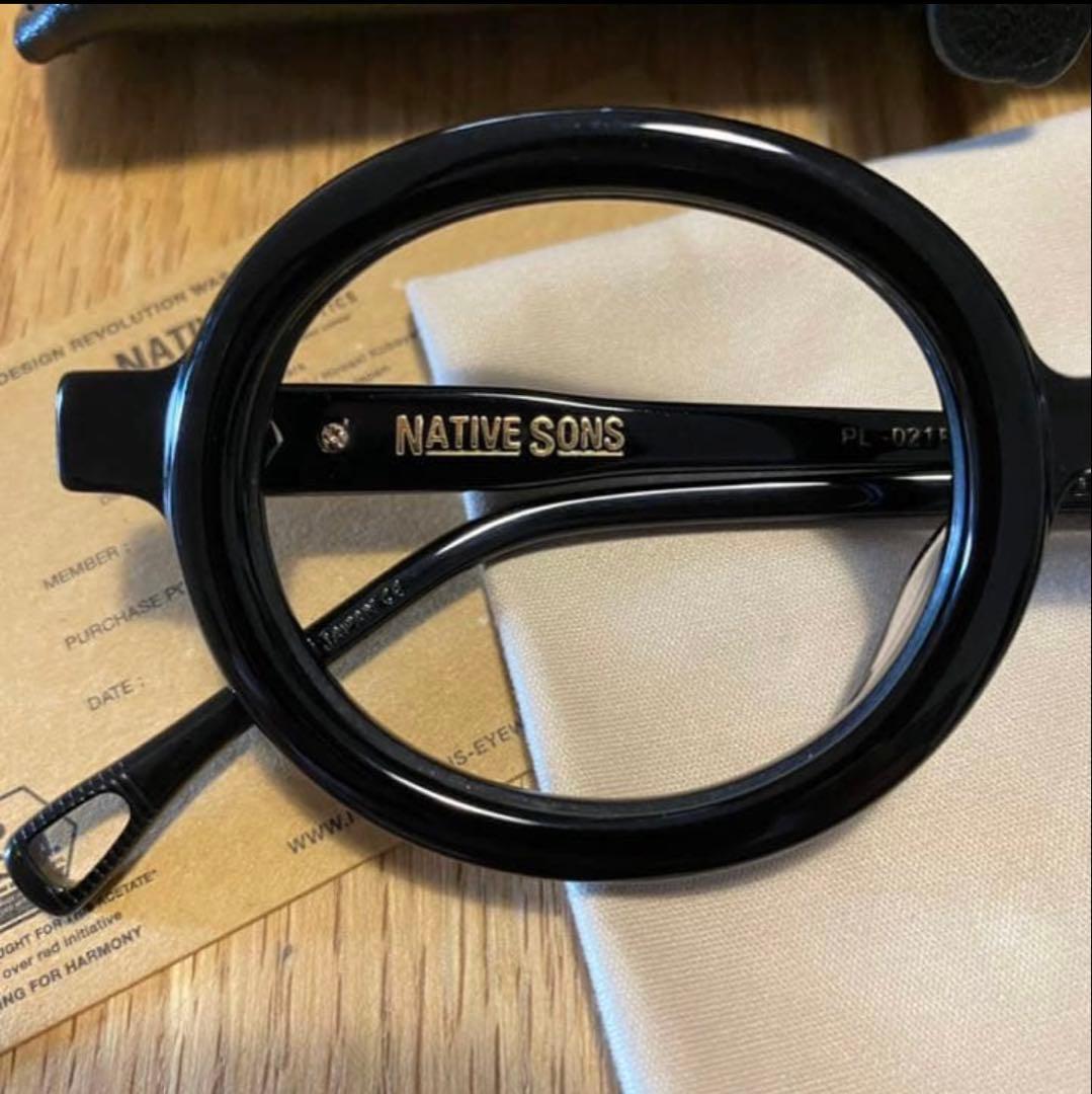 NATIVE SONS Mu ネイティブサンズ ラウンド眼鏡