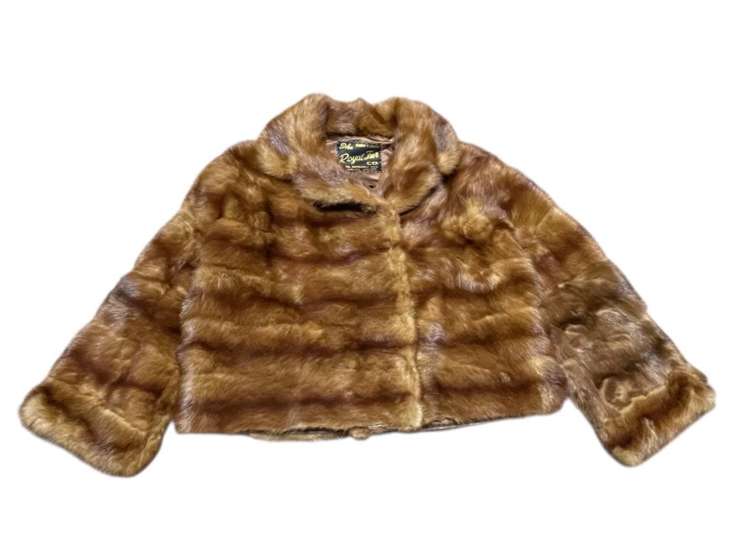 着丈2way ミンクジャケットコートケープにも