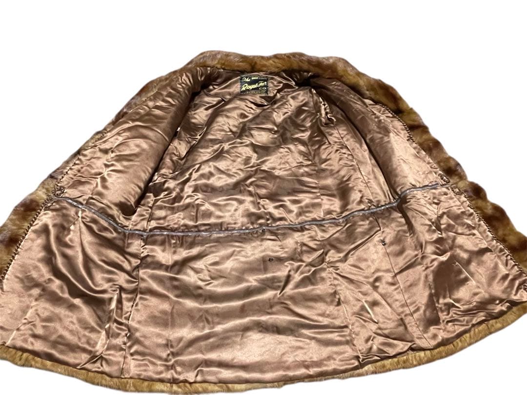 着丈2way ミンクジャケットコートケープにも