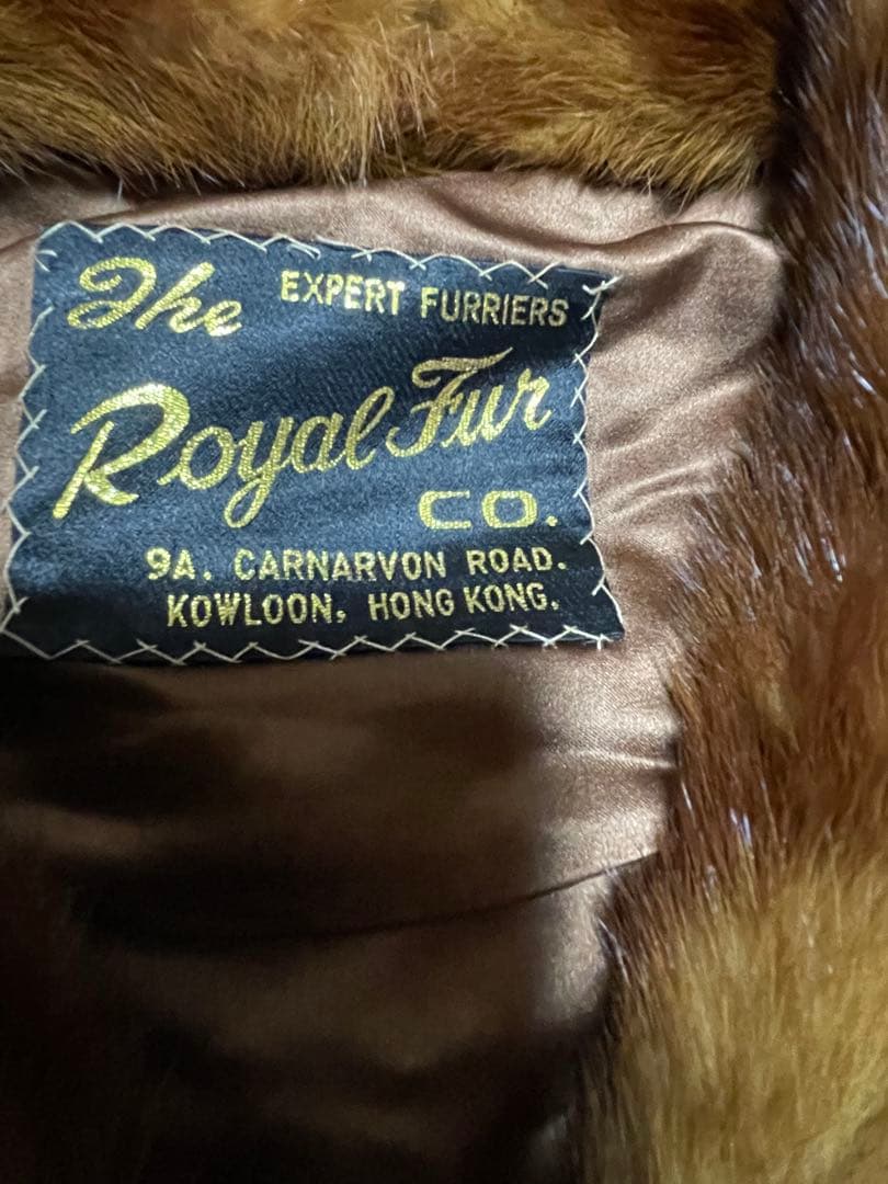 着丈2way ミンクジャケットコートケープにも