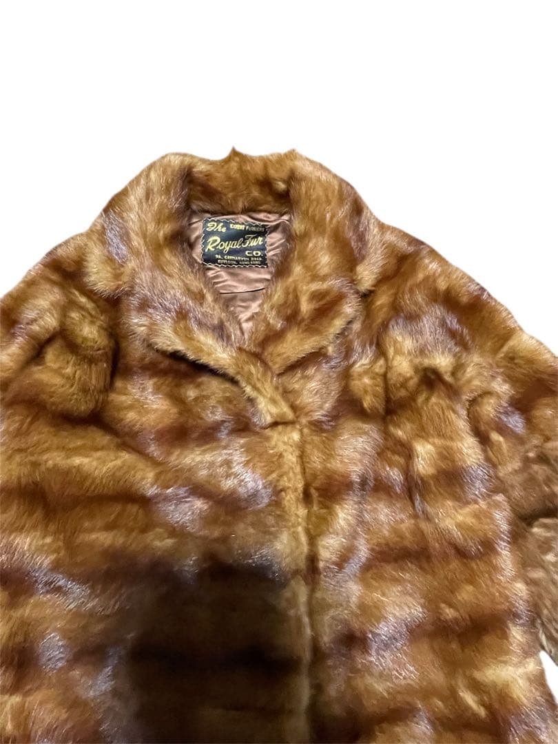 着丈2way ミンクジャケットコートケープにも