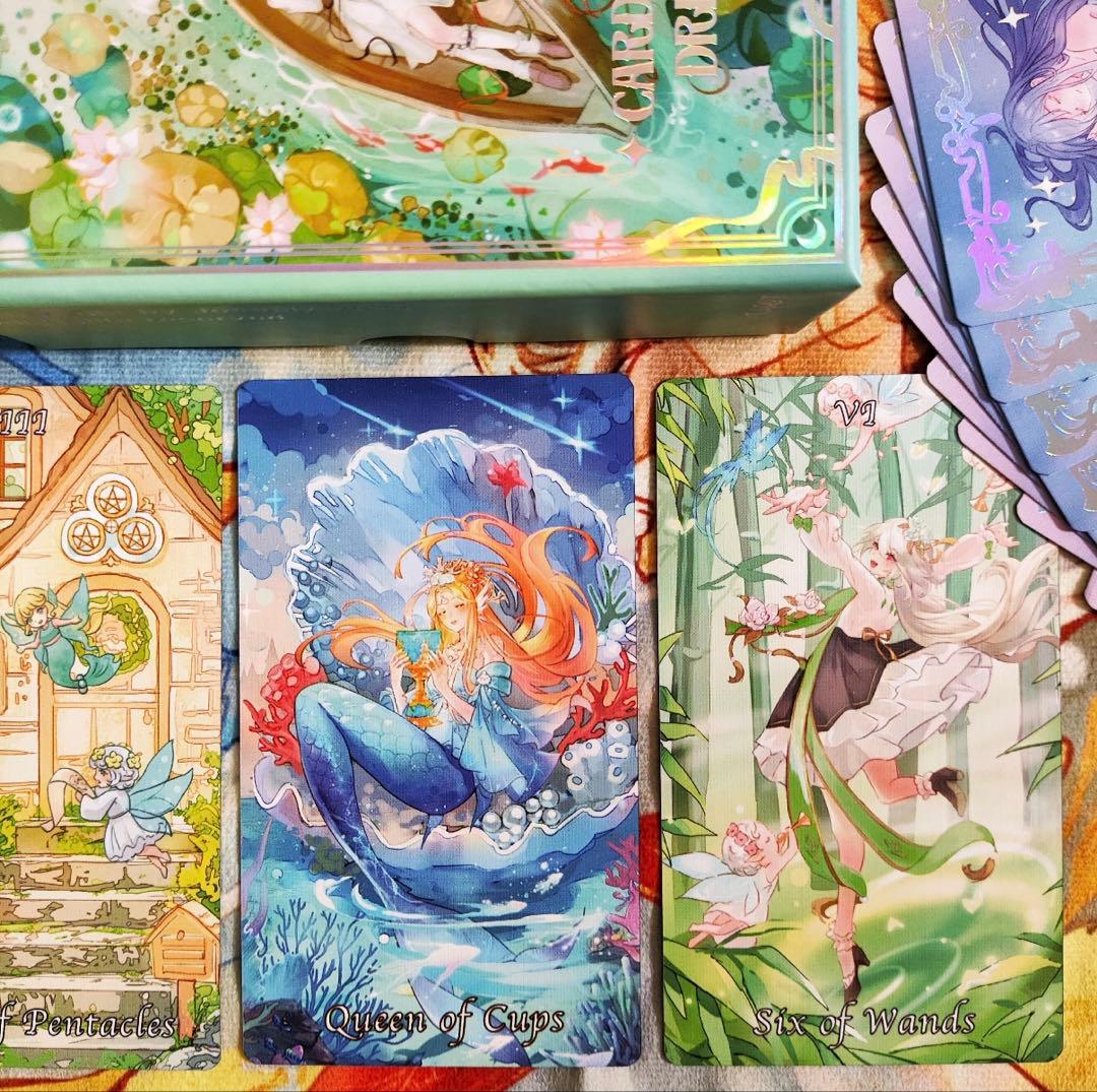 【正規品タロット】夢と魔法に包まれた、可憐で幻想的な78枚　豪華コレクターver