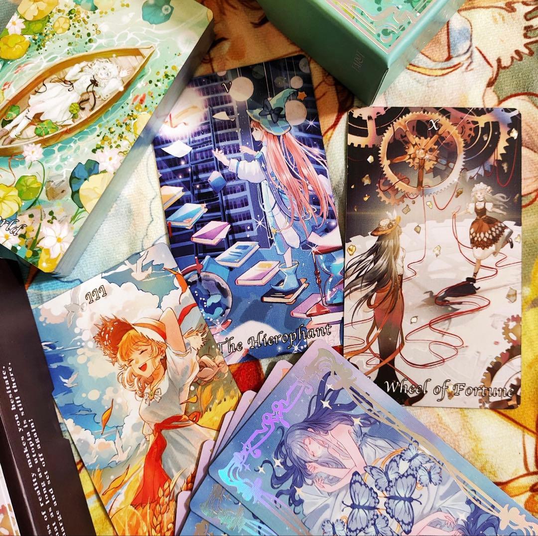 【正規品タロット】夢と魔法に包まれた、可憐で幻想的な78枚　豪華コレクターver