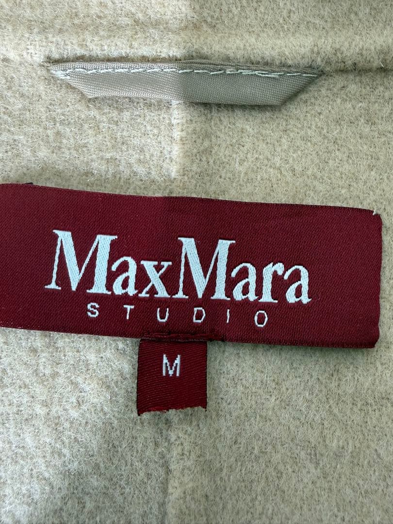 マックスマーラ ステュディオ ハーフスリーブ ZIPUPウールコート