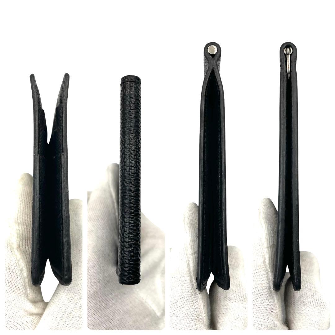 超美品 ルイヴィトン ダミエグラフィット ポルトフオイユ パンス マネークリップ