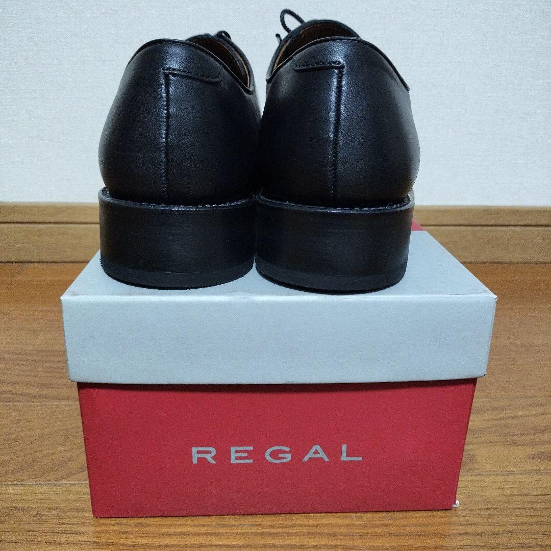 新品、リーガル、25センチ、黒色、ビジネスシューズ