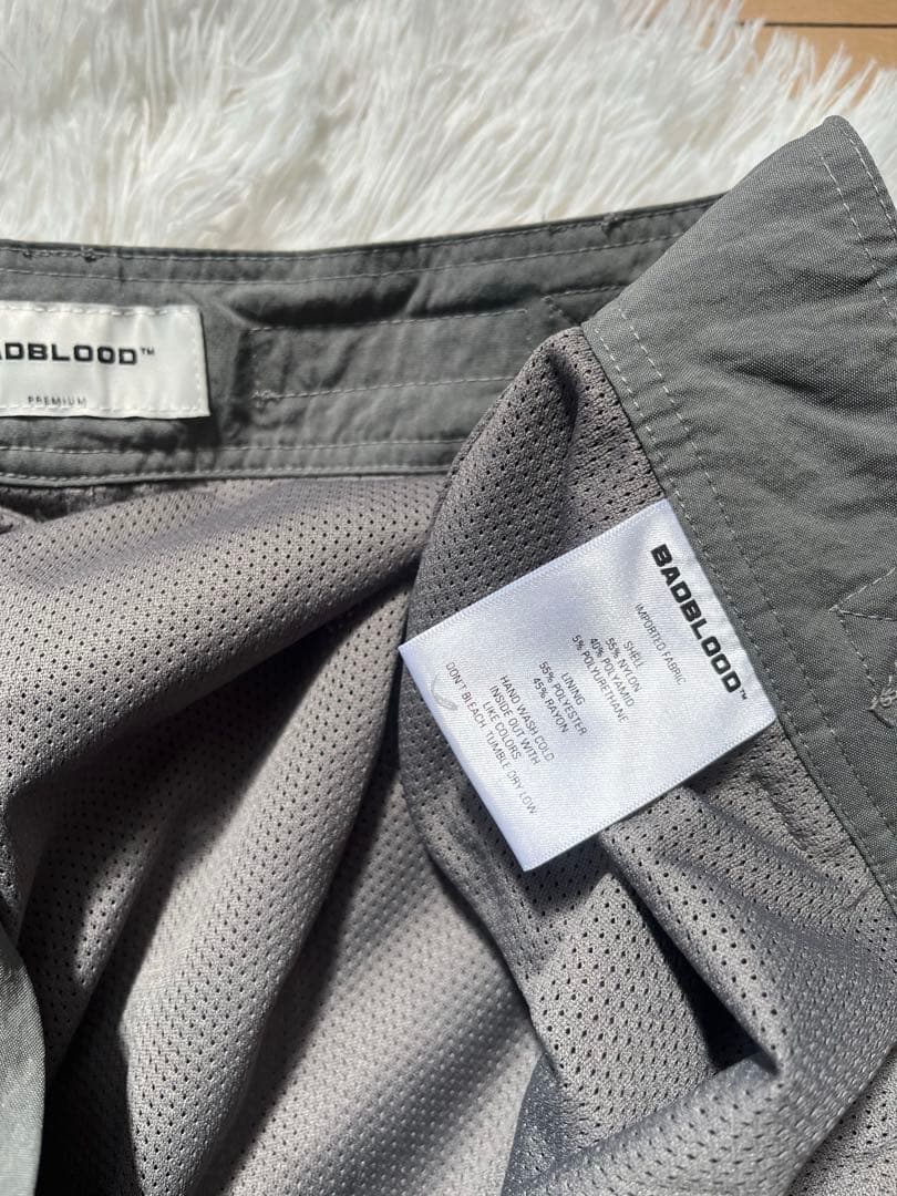BADBLOOD カーゴパンツ グレー 複数ポケット