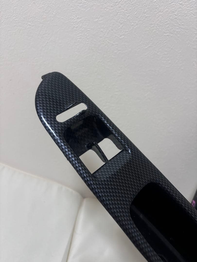 ek3 ek4 ek9 カーボン調 インナードアハンドルカバー ドアポケット