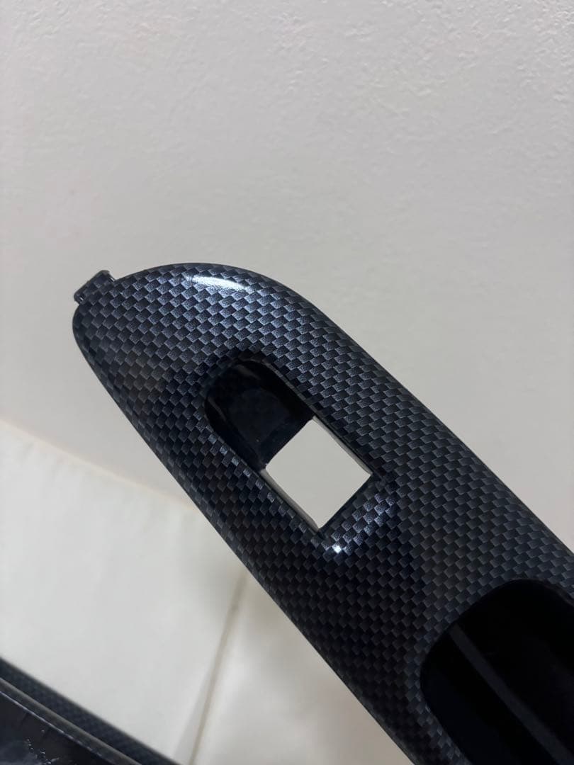 ek3 ek4 ek9 カーボン調 インナードアハンドルカバー ドアポケット