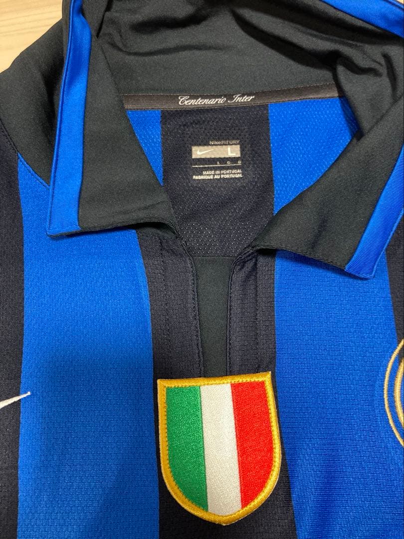 インテル07/08 100周年（H）長袖　#8 IBRAHIMOVIC