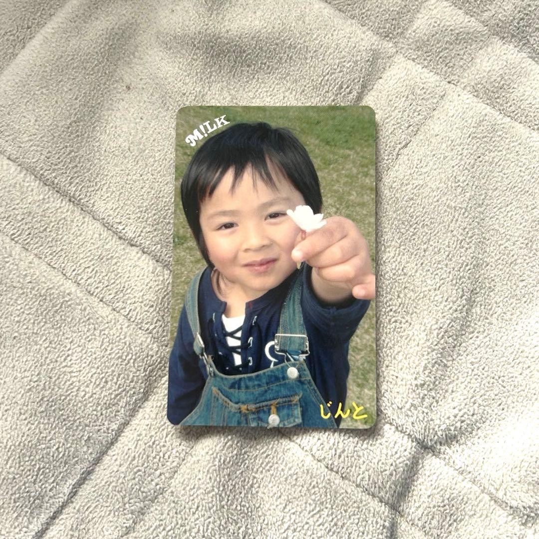 M!LK 吉田仁人 幼少期 M!X こんなに大きくなりましたトレカ