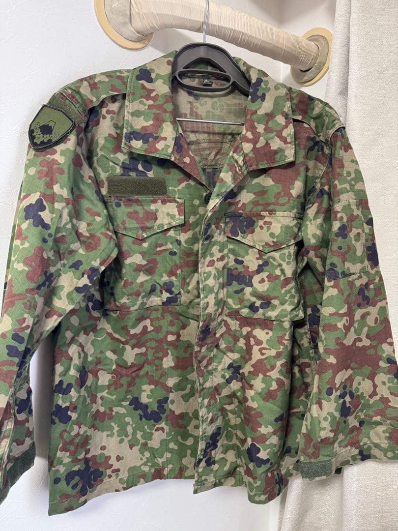 【レン】楯桜迷彩戦闘服2型　チェックリストリグ、88式鉄帽付き