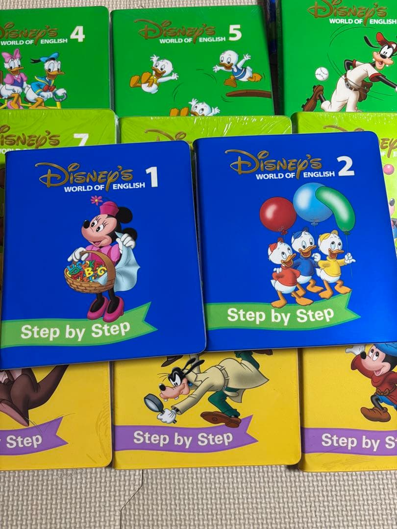 美品　ワールドファミリー　ディズニー　DWE DVD