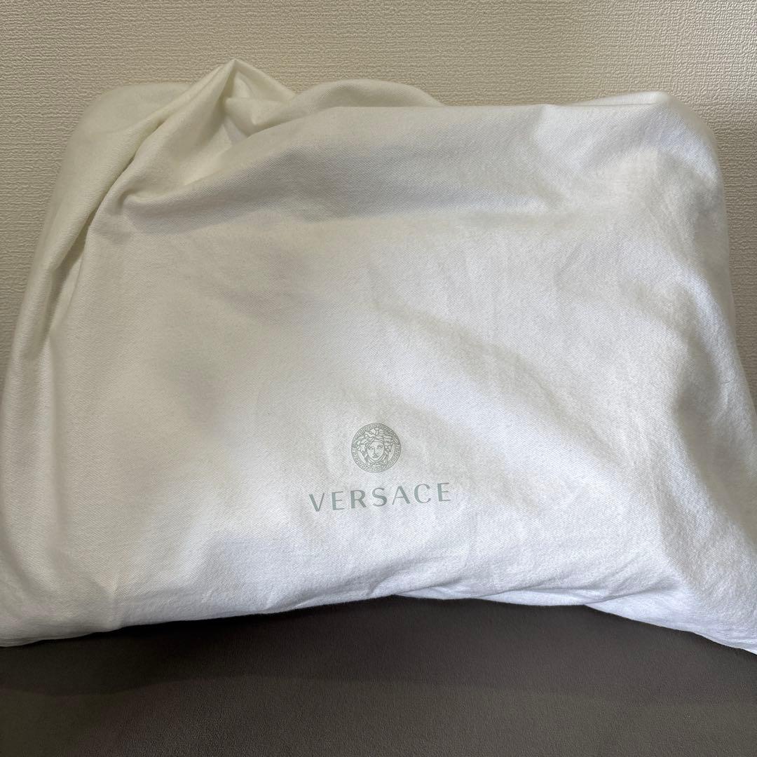 VERSACE トートバッグ ホワイト ブラック美品