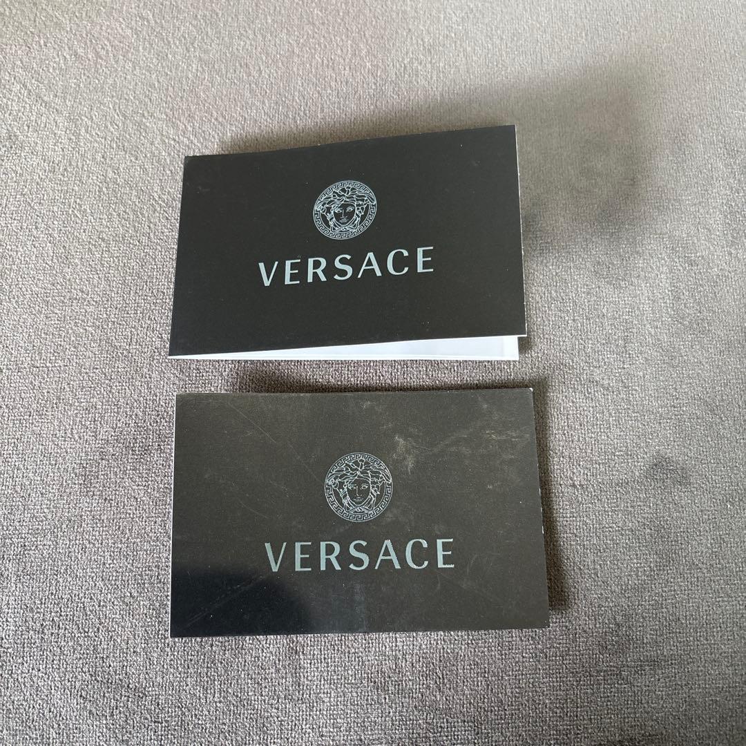 VERSACE トートバッグ ホワイト ブラック美品