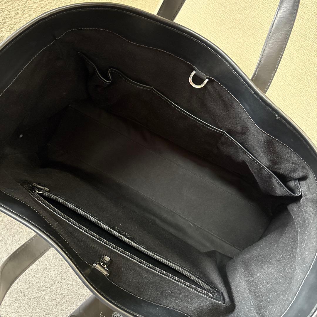 VERSACE トートバッグ ホワイト ブラック美品