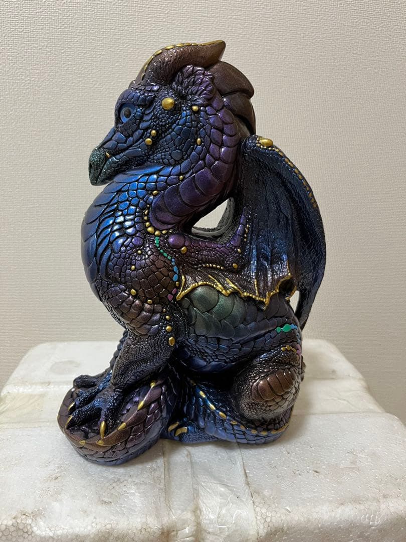 windstone editions male dragon 龍の置物