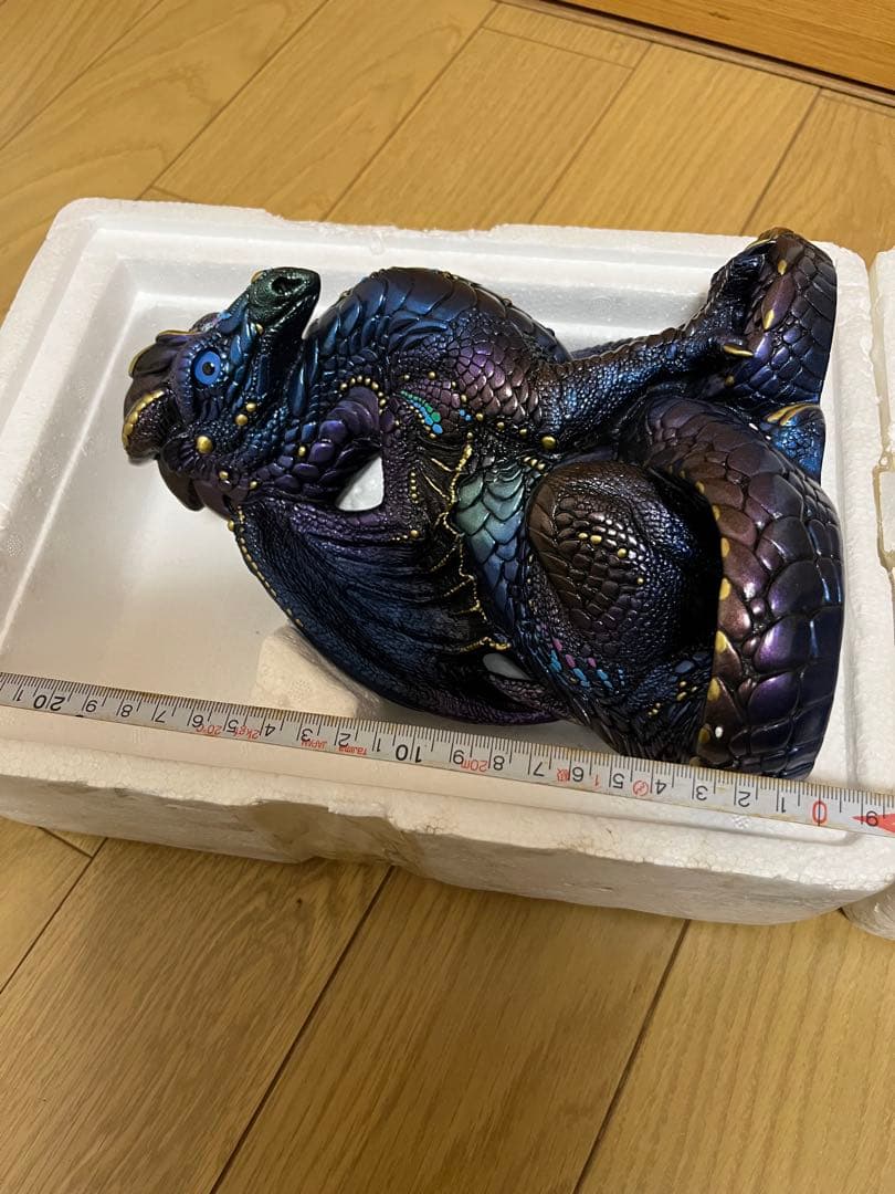 windstone editions male dragon 龍の置物