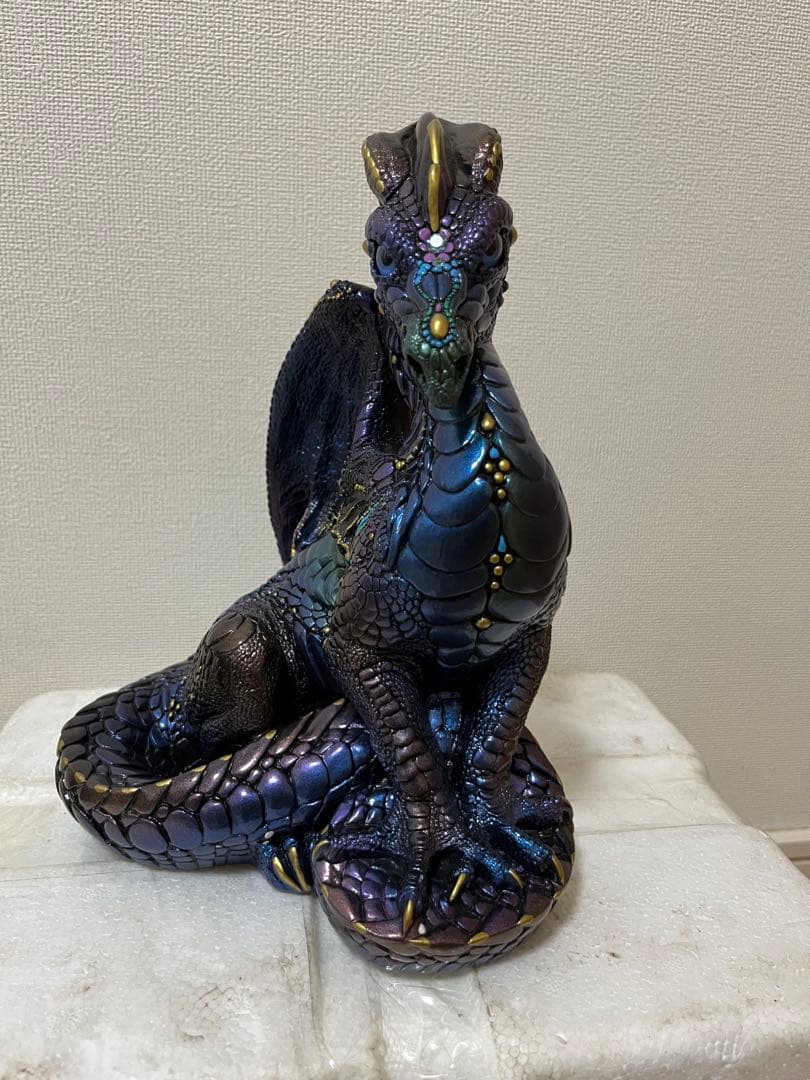 windstone editions male dragon 龍の置物