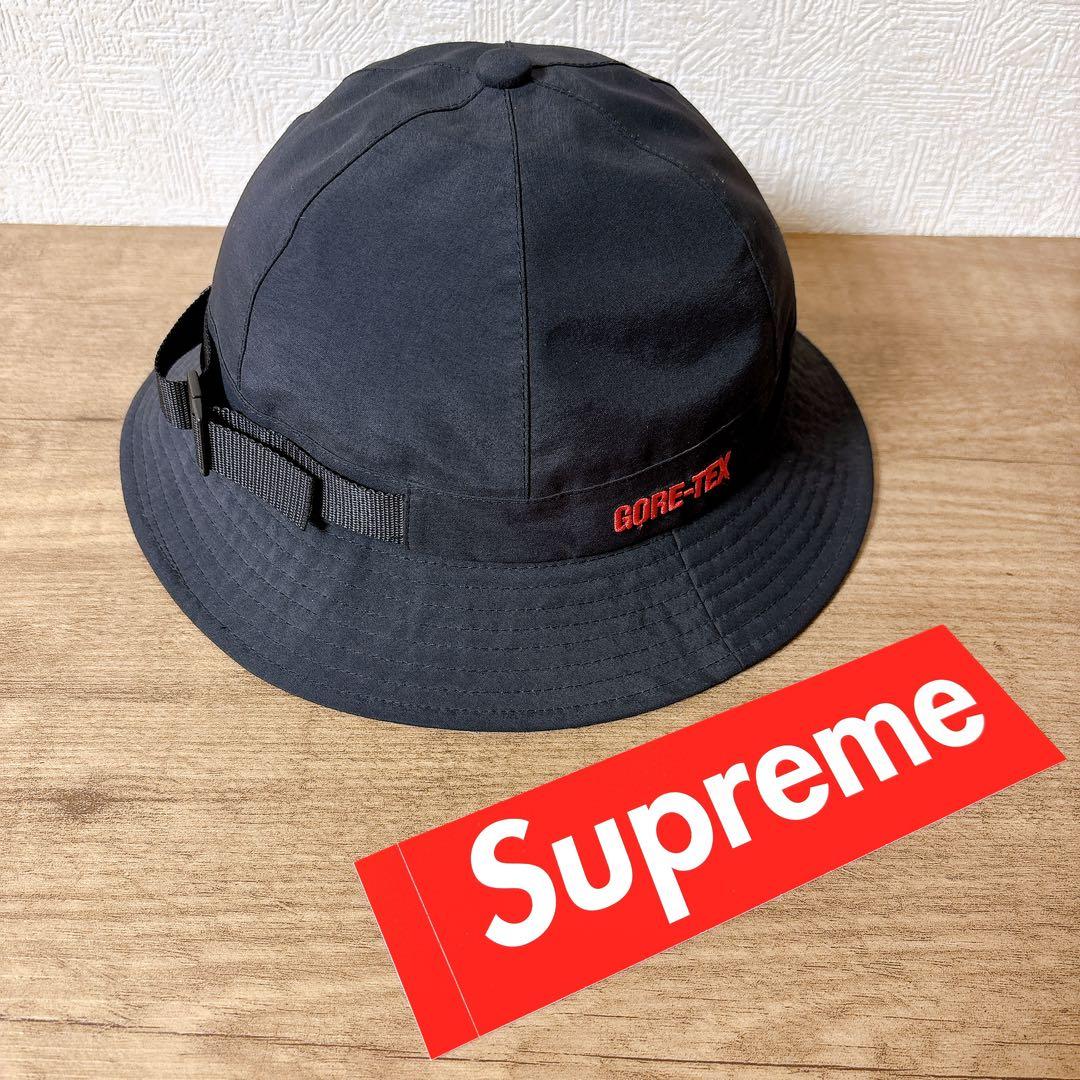正規品　Supreme GORE-TEX バケットハット　帽子 ブラック　黒