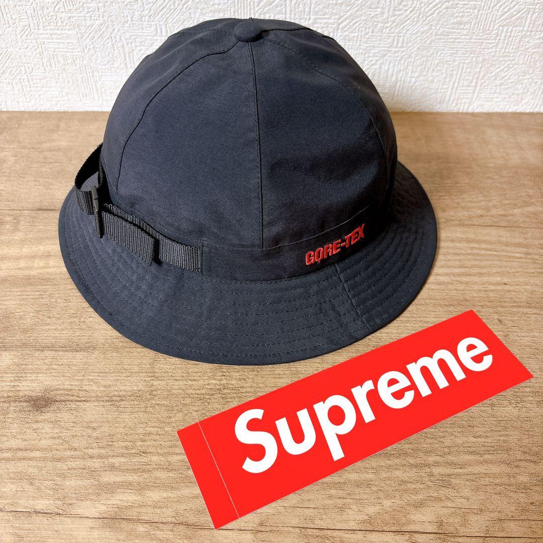 正規品　Supreme GORE-TEX バケットハット　帽子 ブラック　黒