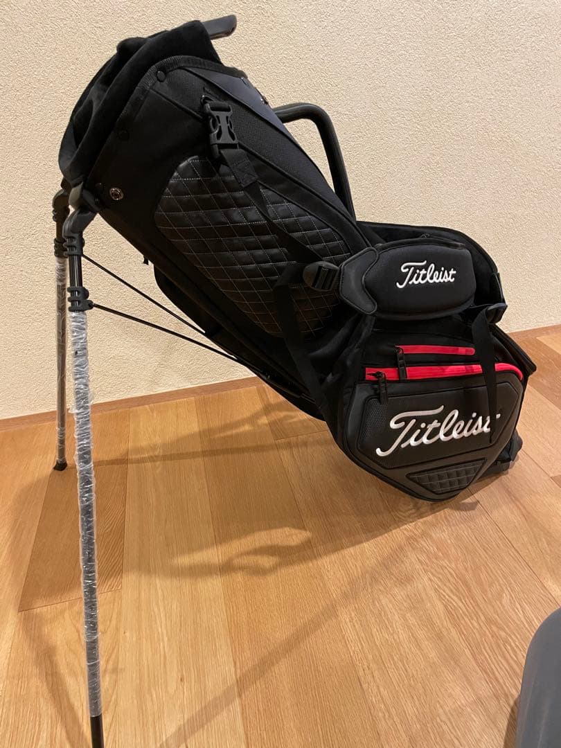 美品 Titleist キャディバッグ スタンド式