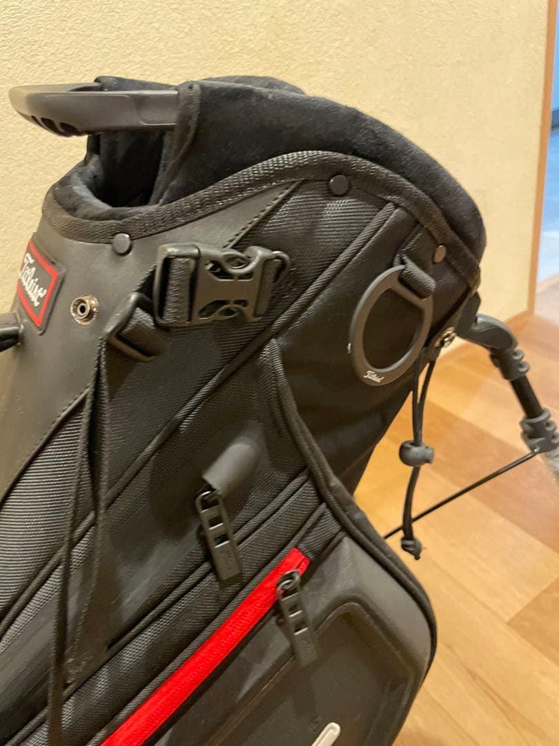 美品 Titleist キャディバッグ スタンド式