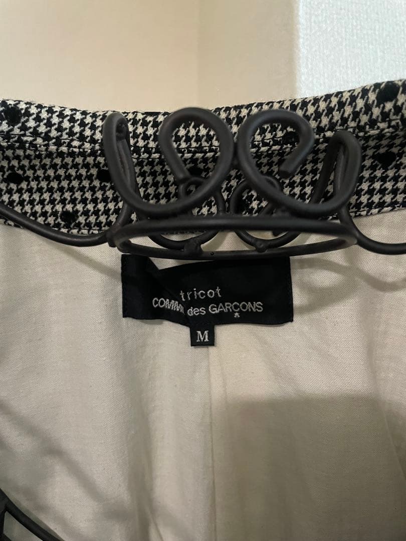 トリココムデギャルソン tricot COMME des GARCONS千鳥格子