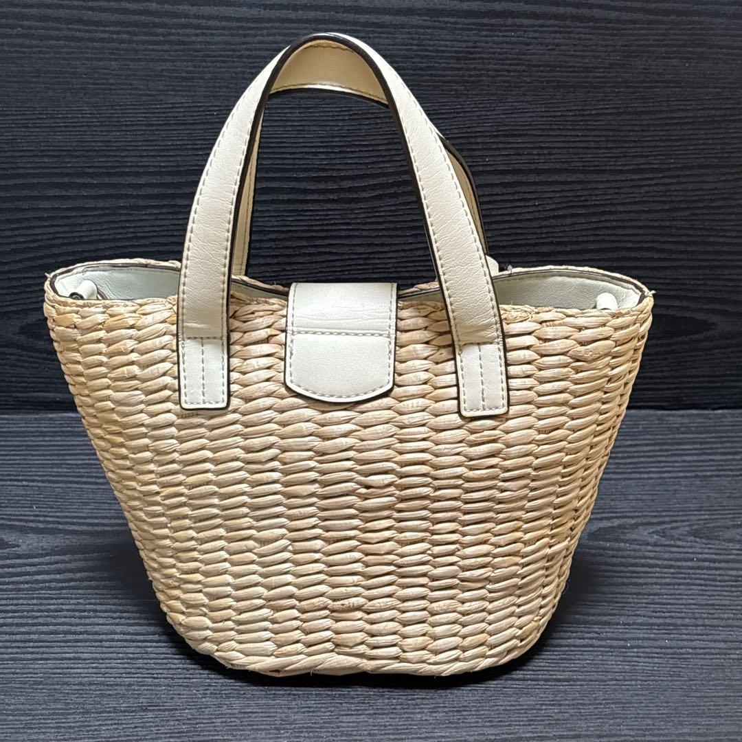 ☆美品☆ローレンラルフローレン2way かごバッグ ショルダーバッグ