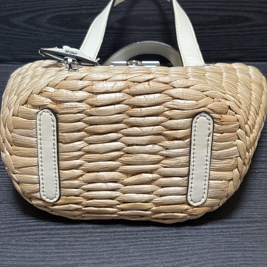 ☆美品☆ローレンラルフローレン2way かごバッグ ショルダーバッグ