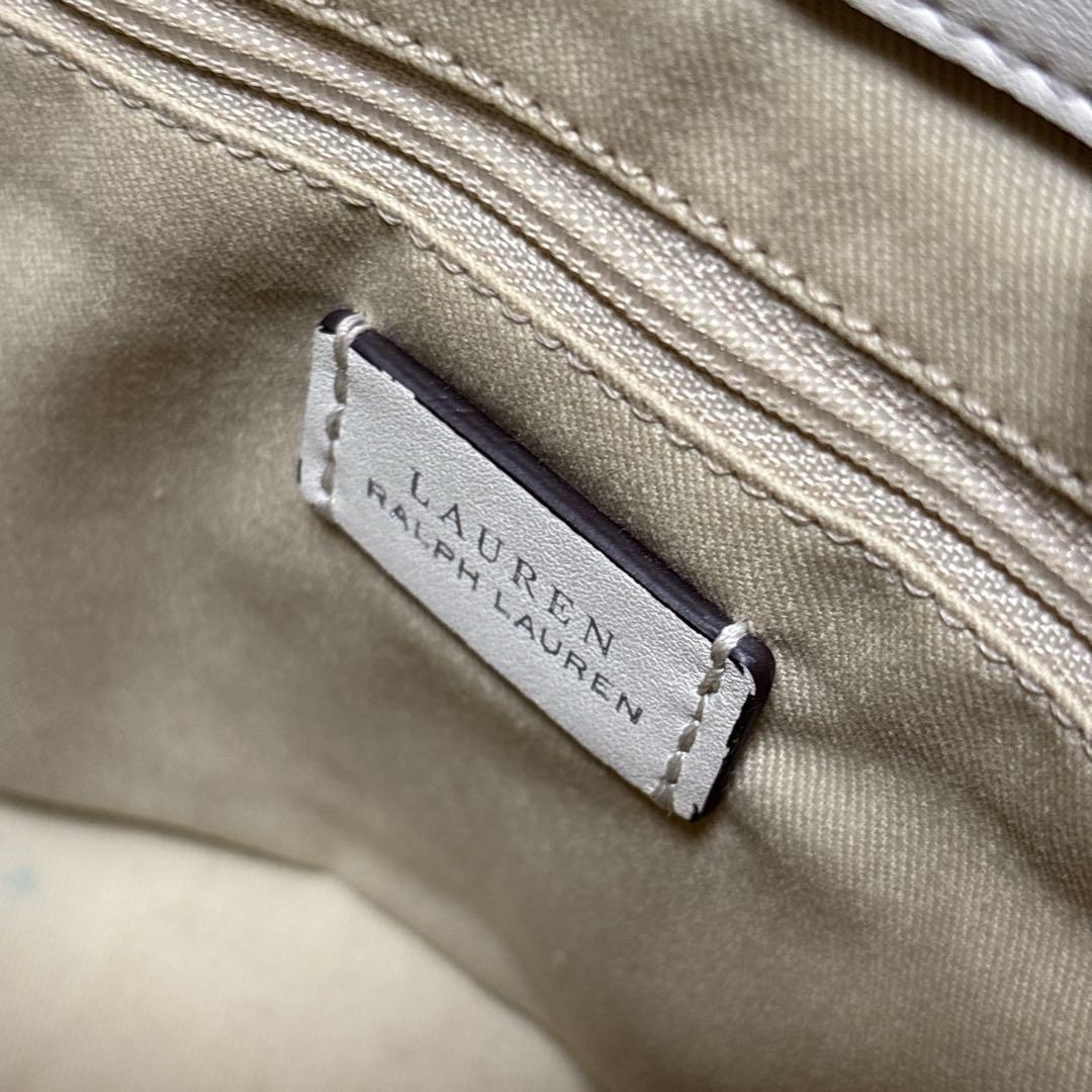 ☆美品☆ローレンラルフローレン2way かごバッグ ショルダーバッグ