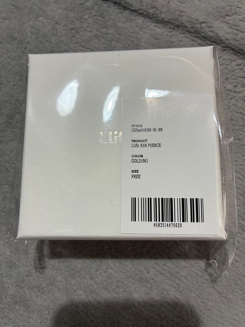 Llife 18KGP PIERCE 新品未開封