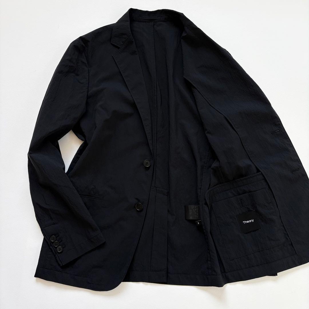 23SS Theory シアサッカー　ジャケット　Kelso Clinton