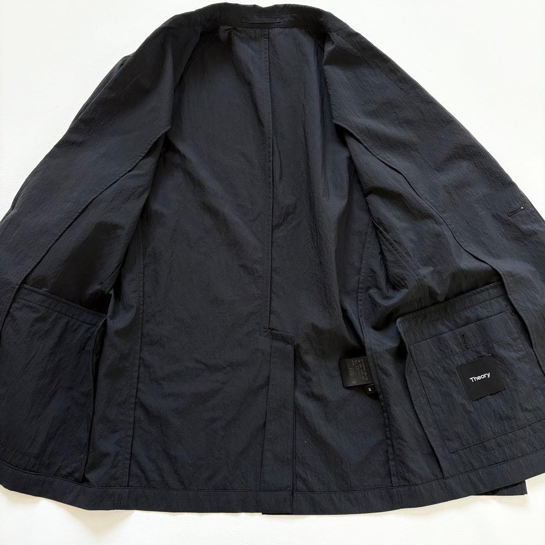 23SS Theory シアサッカー　ジャケット　Kelso Clinton