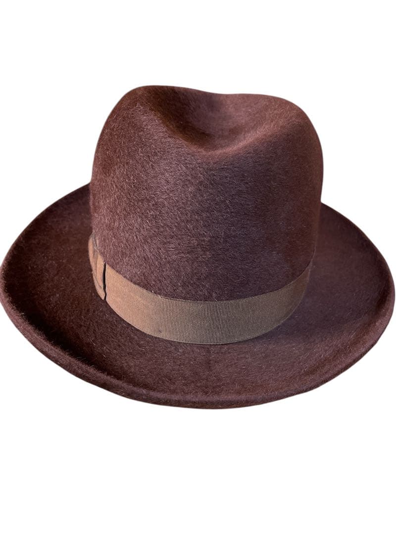 Borsalino ハット ボルサリーノ size56 カシミヤ グアナコ