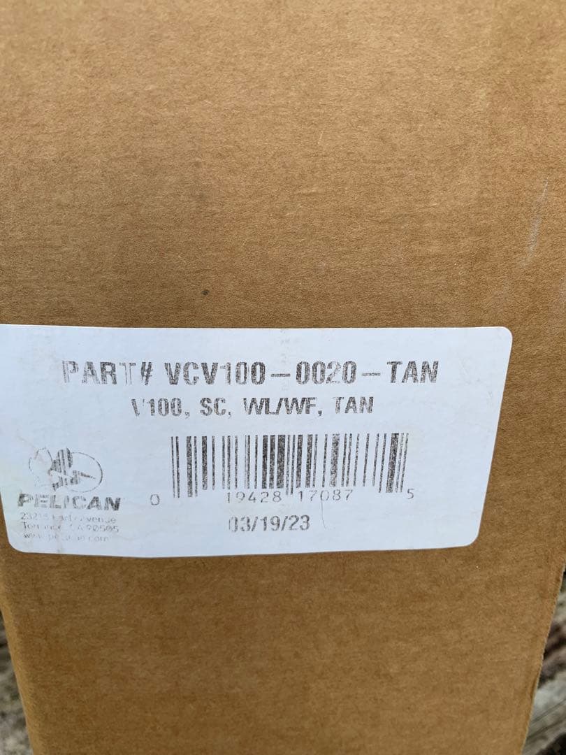 米軍放出品 ペリカンケース pelican ピストルケース カメラケースV105